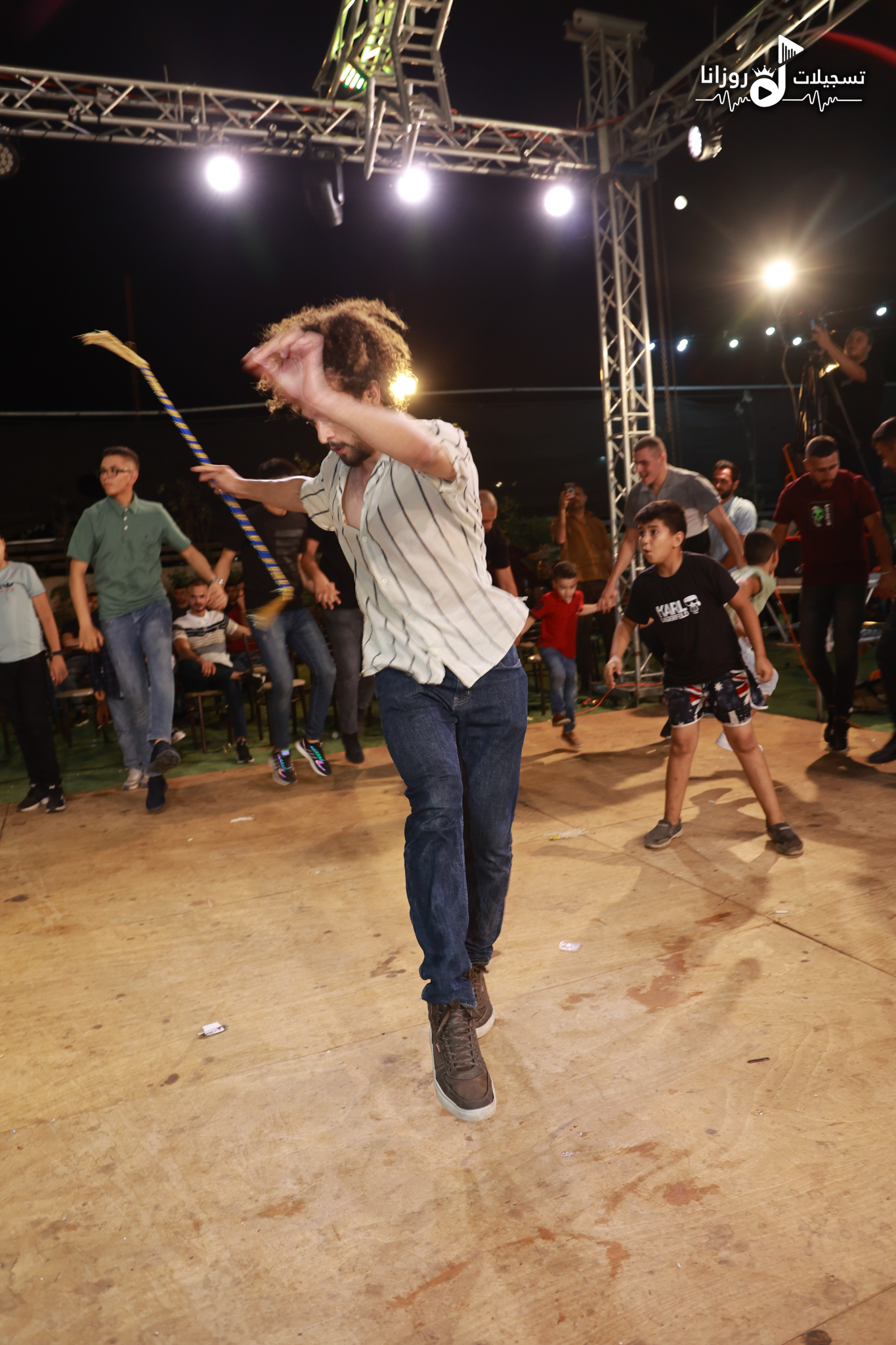 Outdoor festival performance